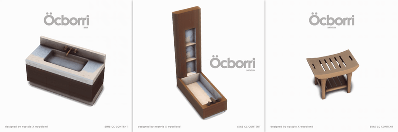 Галерея мода Мини-коллекция для ванной Öcborri Collection #1